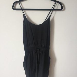 Aritzia Black Wilfred Romper
